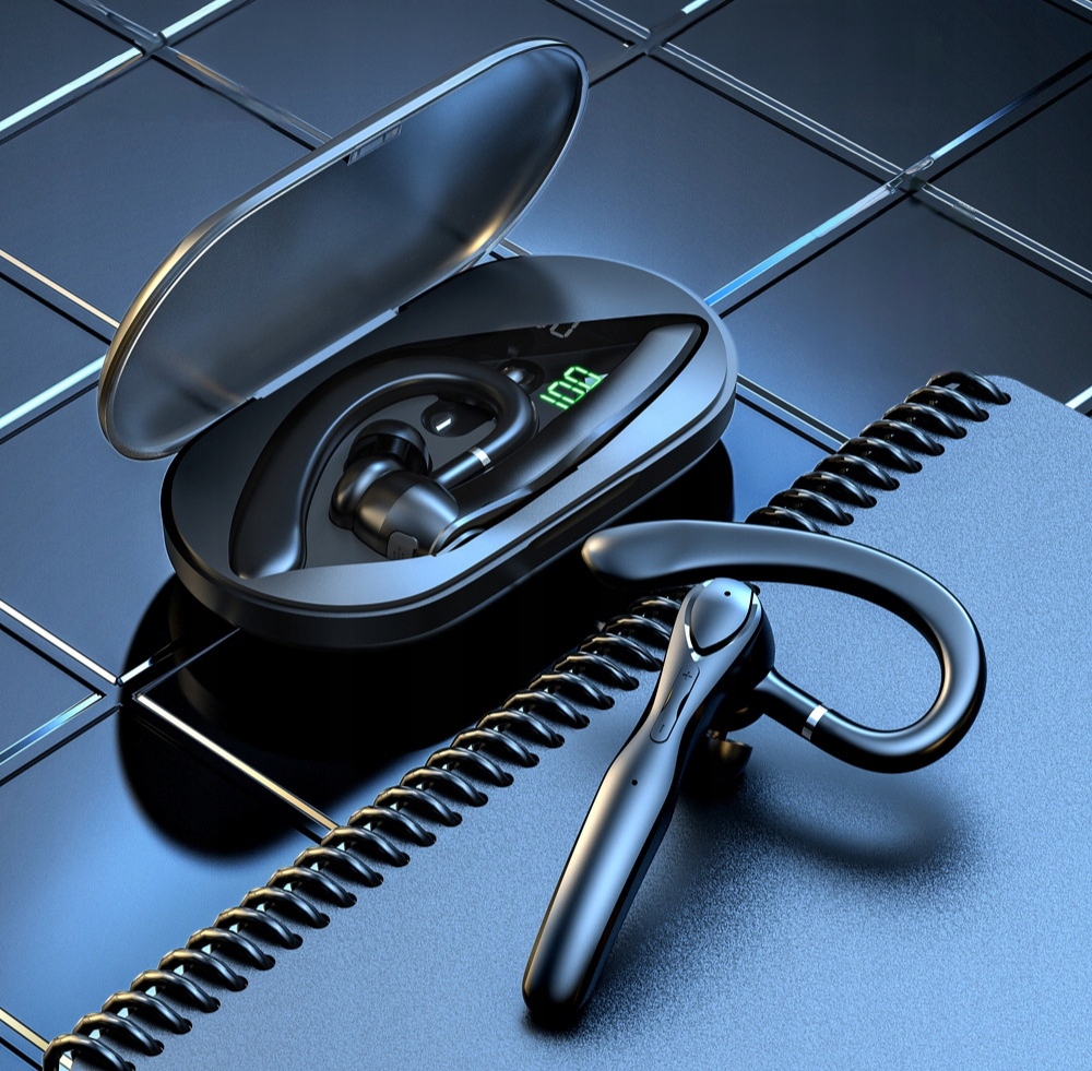 Ear-mounted ENC dual-microphone noise-canceling headphones Marka bez marki