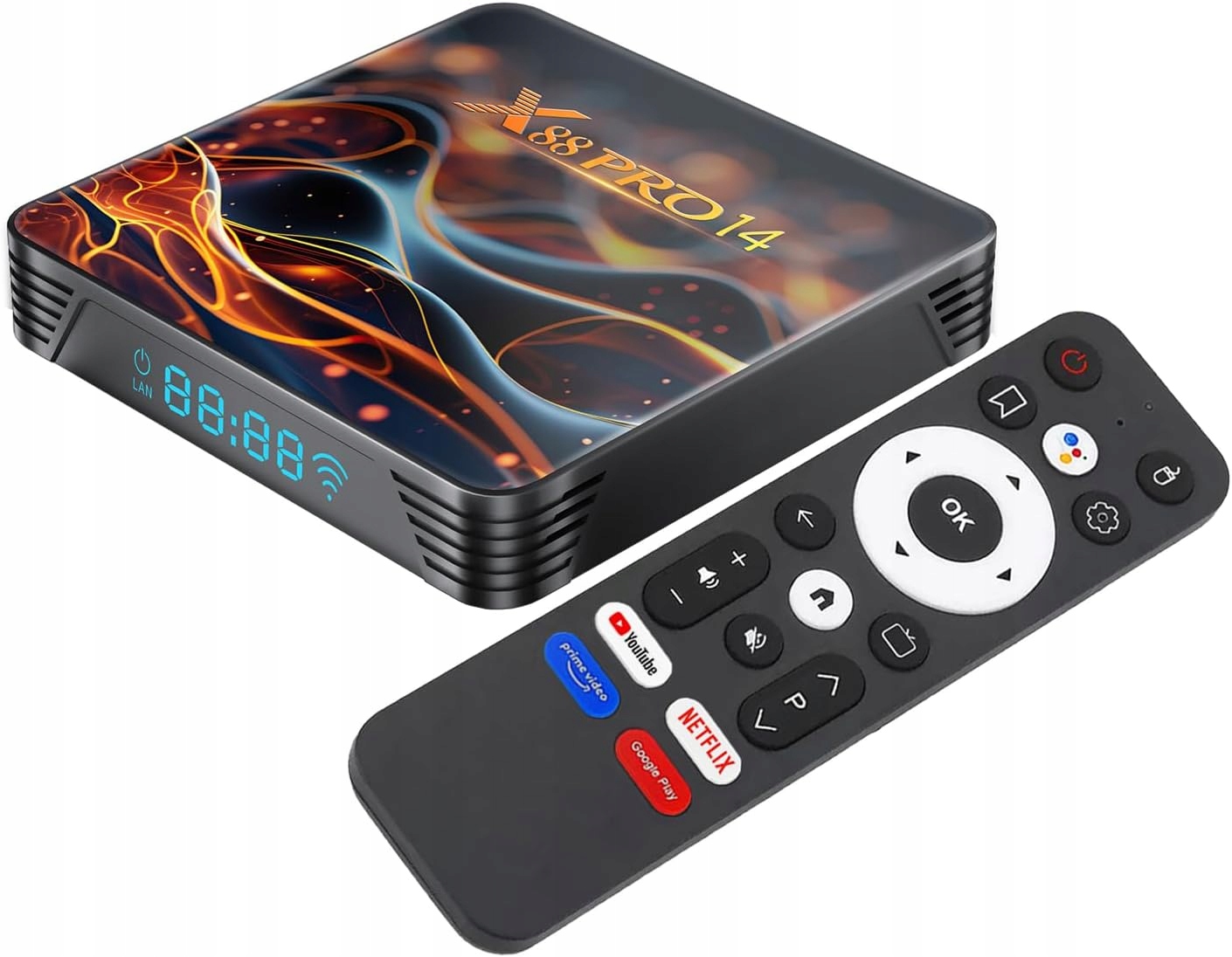 Tv Box 8K Smart Tv Android 14 Wifi 6 2GB/32GB Multimediální