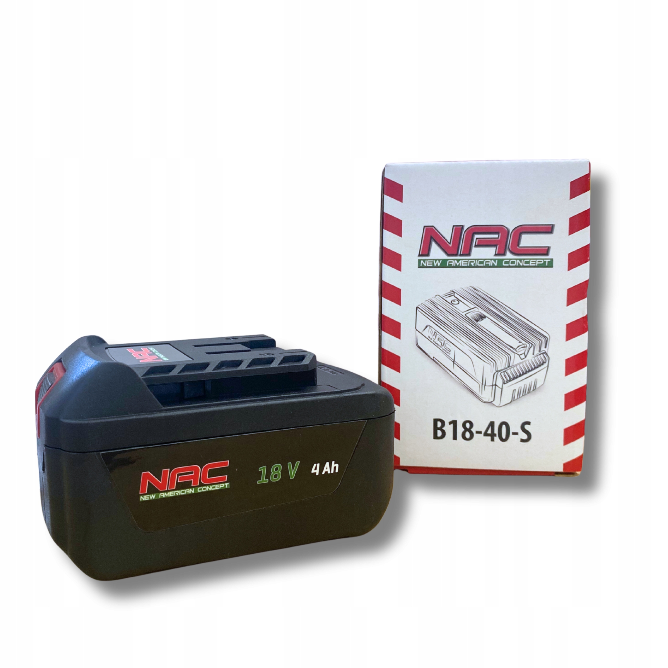 Akumulator Nac B18-40-S 4,0 Ah 18 V Li-Ion Seria S Litowo-jonowy