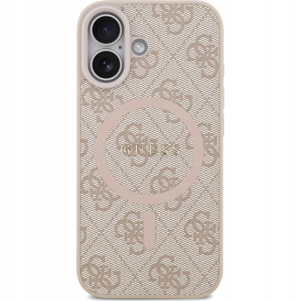 Etui ochronne do iPhone 17 do MagSafe, Guess, wytrzymała obudowa, plecki