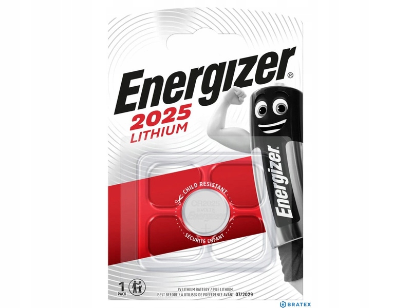 

Bateria CR2025 Energizer Lithium ENEBCR2025