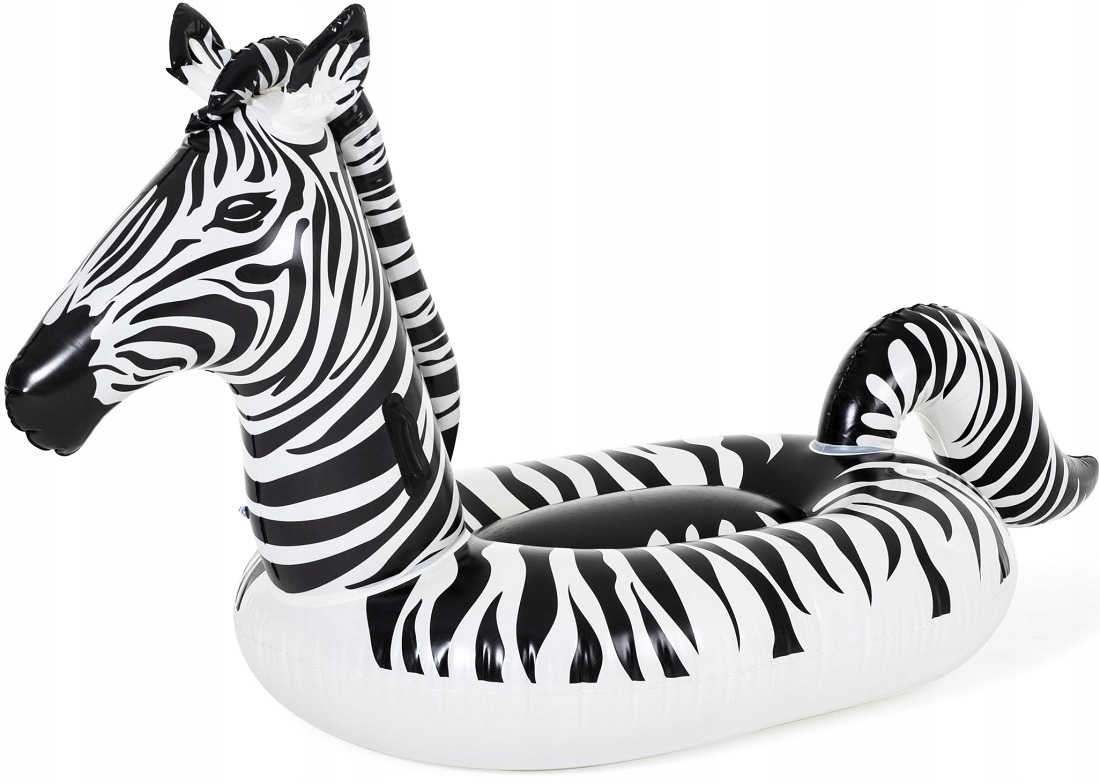 Velký Nafukovací Matrace Ponton Zebra Led Bestway 41406