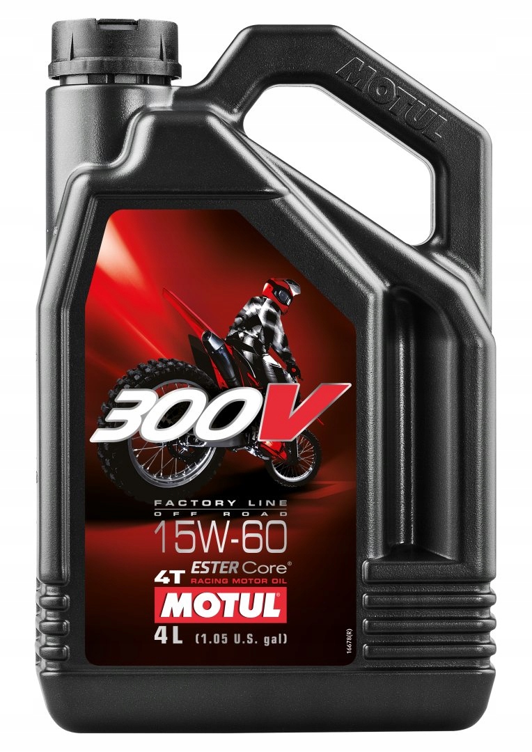 MOTUL OLEJ SILNIK 300V 4T FL OFF ROAD 15W60 4L (SY