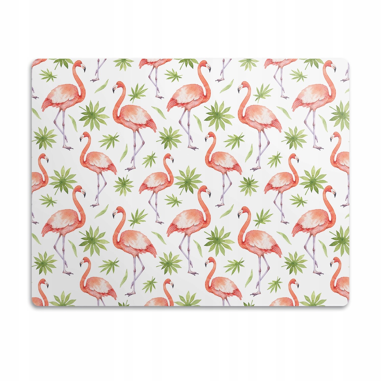 Levně Podložka pro kočky a psa pod misku Plameňáci 90x60 cm