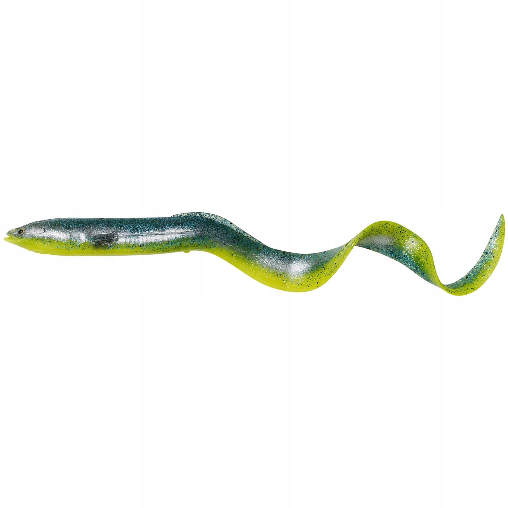 Guma Savage Gear Lb Real Eel B 20cm 27g Green Yellow Glitter