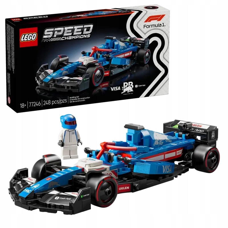 Lego Formule F1 Visa Hotovost Red Bull
