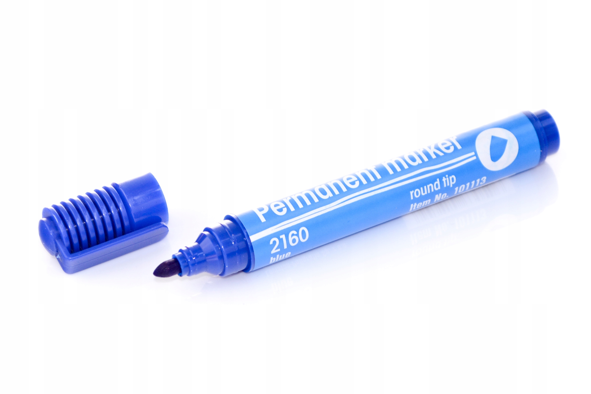 Marker permanentny d.rect 2160 okrągły niebieski