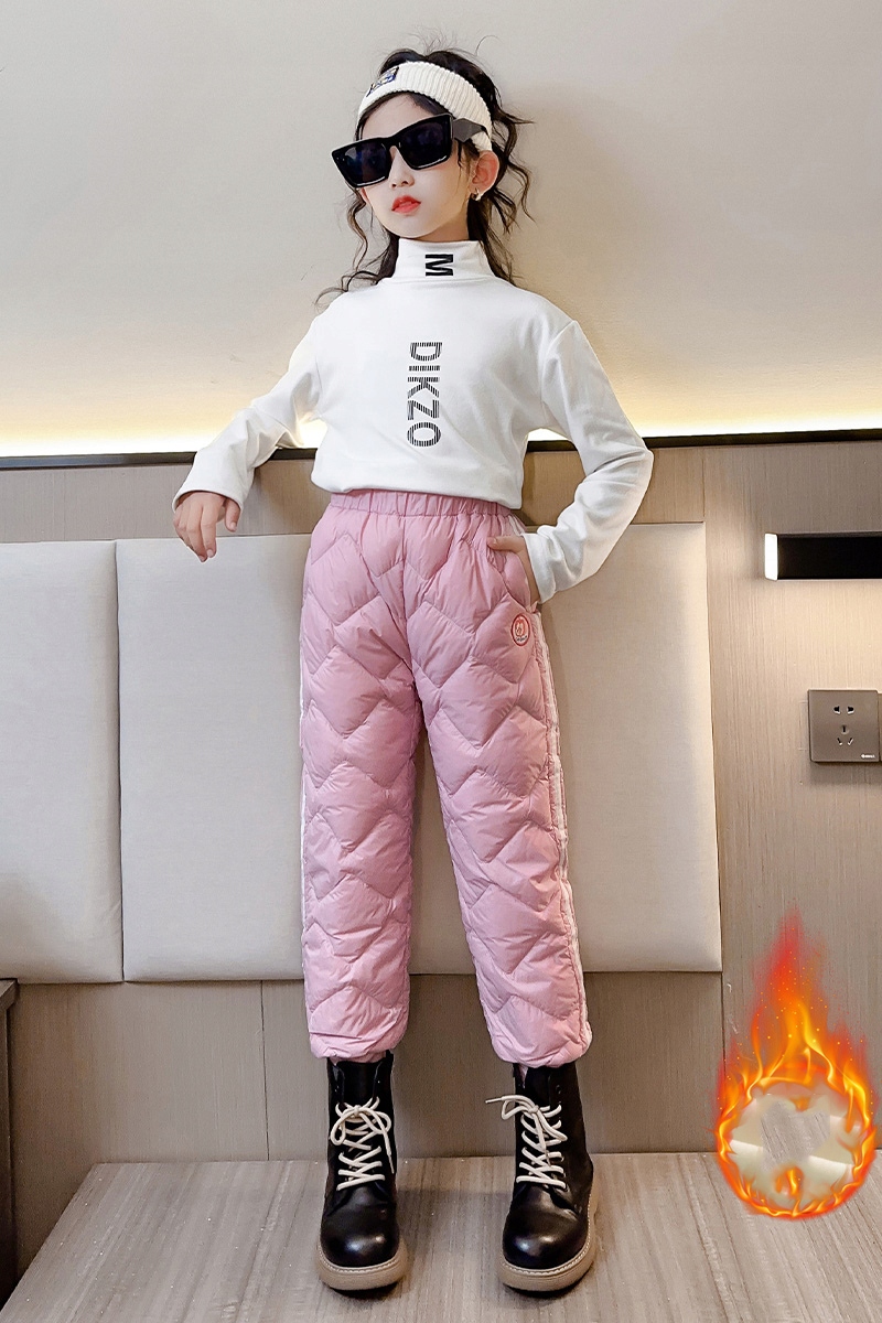 CIEPŁE GRUBE SPODNIE DRESOWE OCIEPLANE JOGGERY zimowe pikowane dziecięce Marka Inna marka