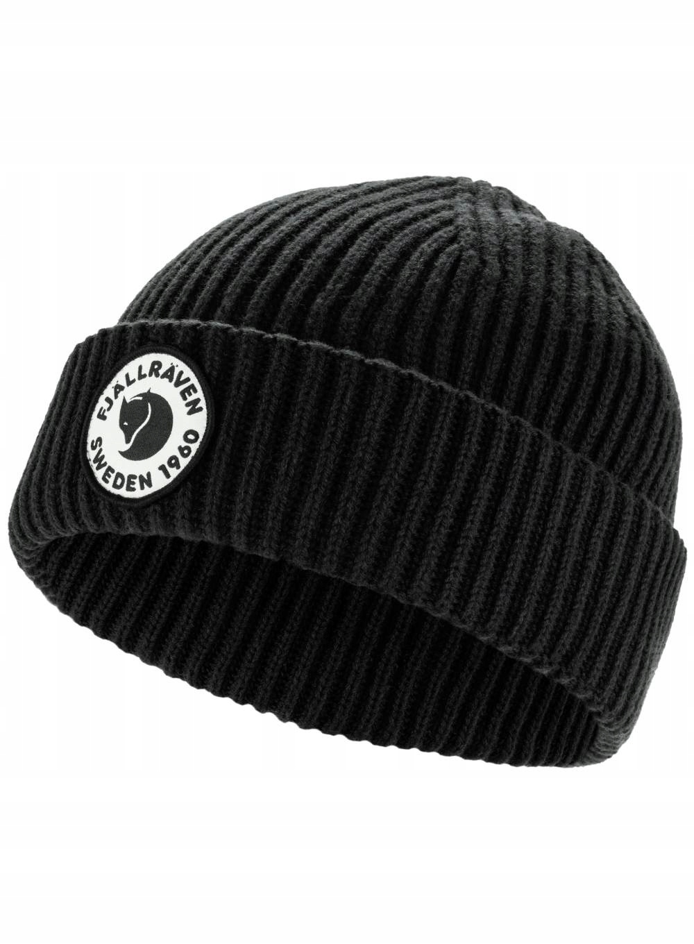 Čepice typu beanie Fjällräven 1960 Lite Logo Hat, černá