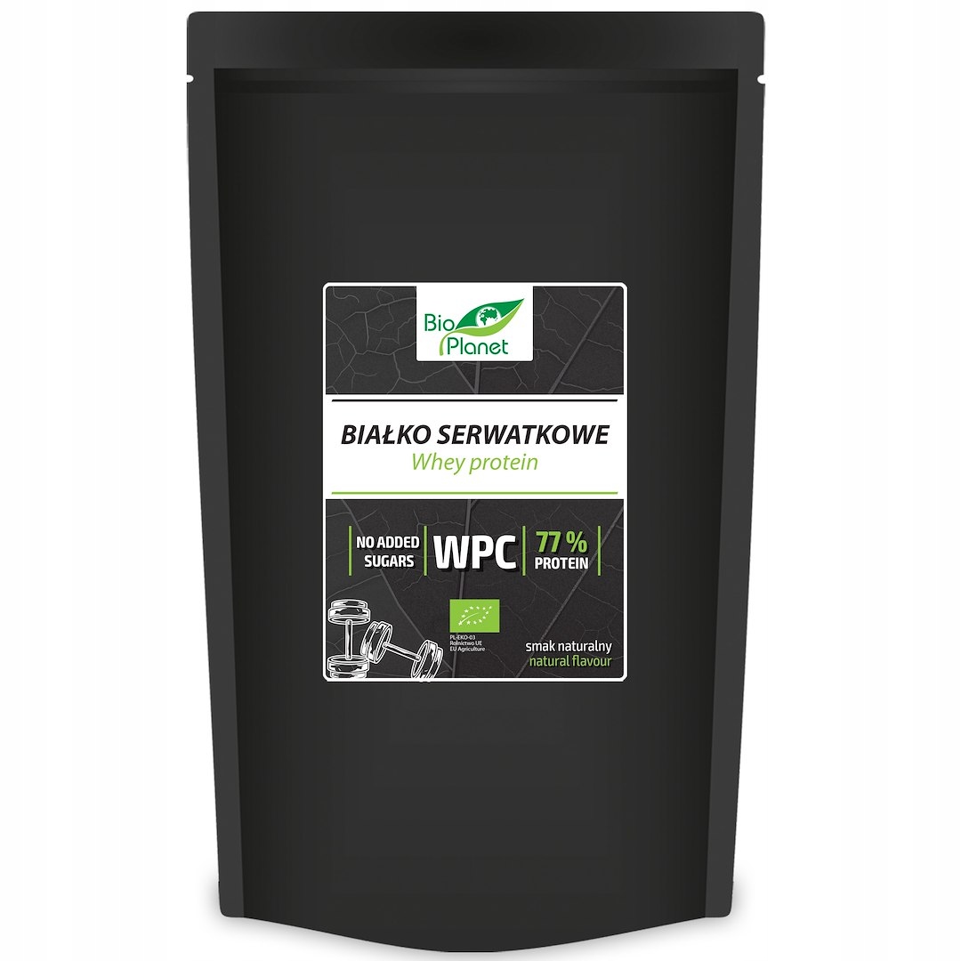 Syrovátkový Protein Přírodní (koncentrát Wpc 77) Bio 500 g Bio Planet