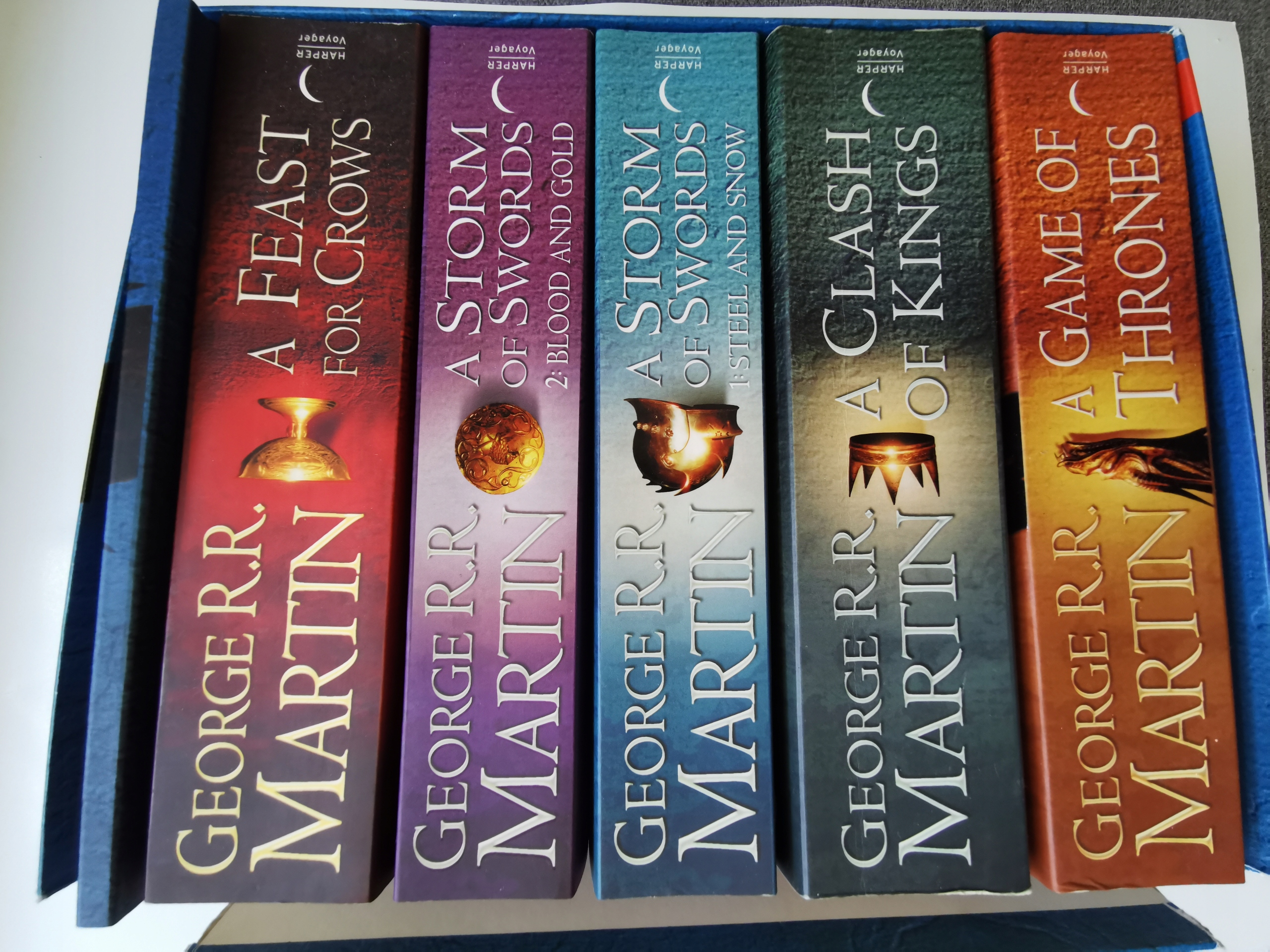 A Game of Thrones A Song of Ice and Fire Vol 1-4