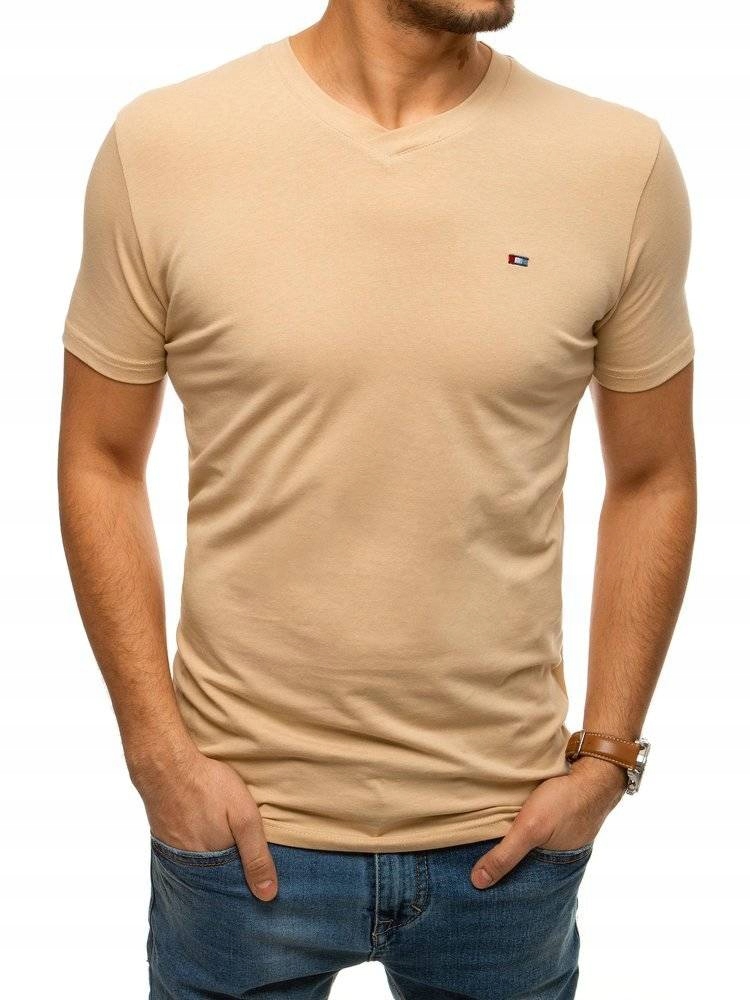 

Męska Koszulka T-shirt Bez Nadruku rx4465 - XXL