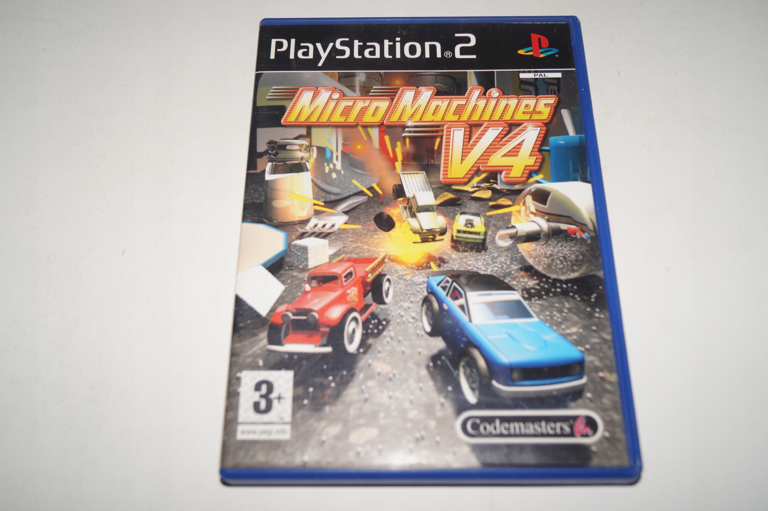 Gra Micro Machines v4 Sony PlayStation 2 (PS2) Platforma Sony PlayStation 2 (PS2)
