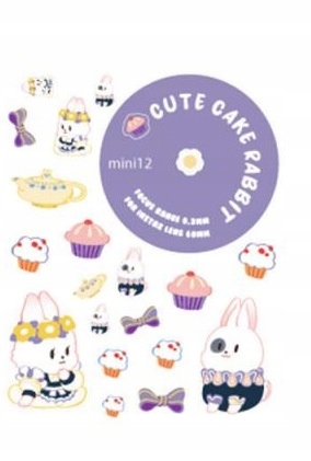 Futerał Etui Pokrowiec do INSTAX Mini 12 Naklejki Marka Inna