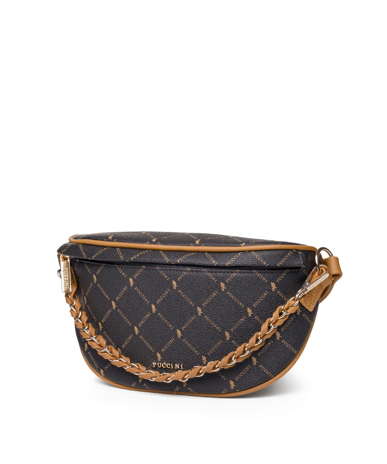 Dámská kabelka přes rameno Crossbody Puccini Hnědá BLXP0055N-2