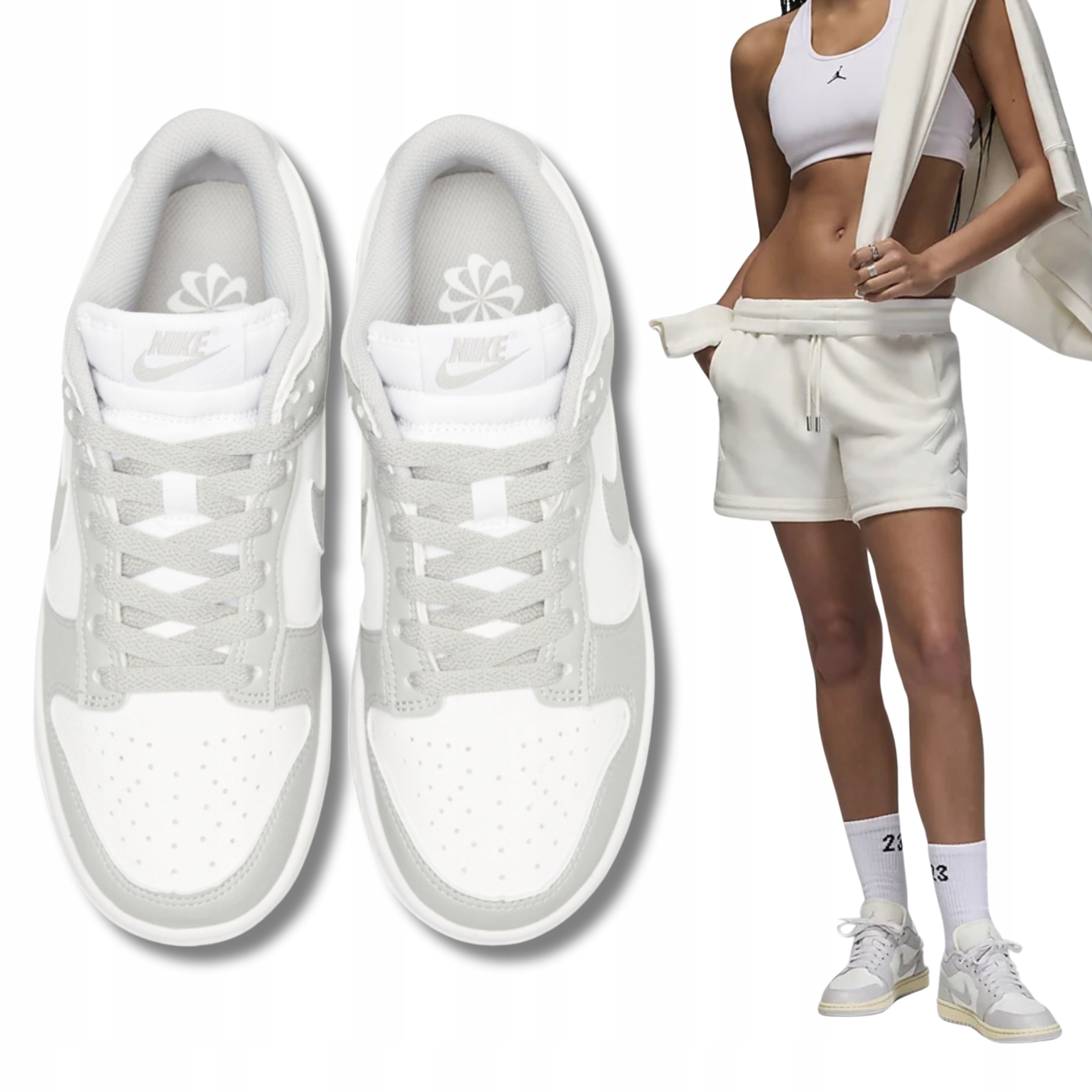 Dámské boty Air Jordan 1 Low pohodlné na práci kožené Originál vel. 42,5