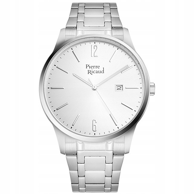Pánské Hodinky Pierre Ricaud P97241.5153Q stříbrné, náramek