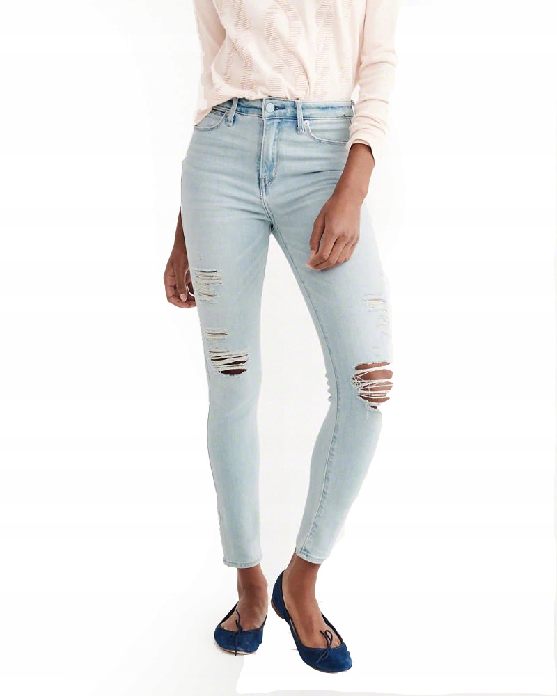 Abercrombie úzké nohavice skinny Hollister W26 L28 Xs