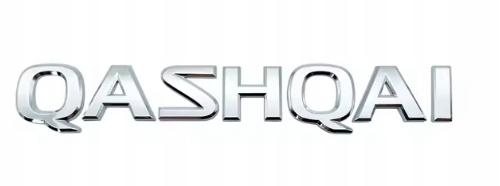 Emblemat Znaczek Napis Do Qashqai J10 Tył Klapa Chrom