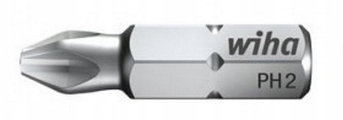 

Wiha Bit Standard Forma C 6,3 Krzyżowy PH0 25mm