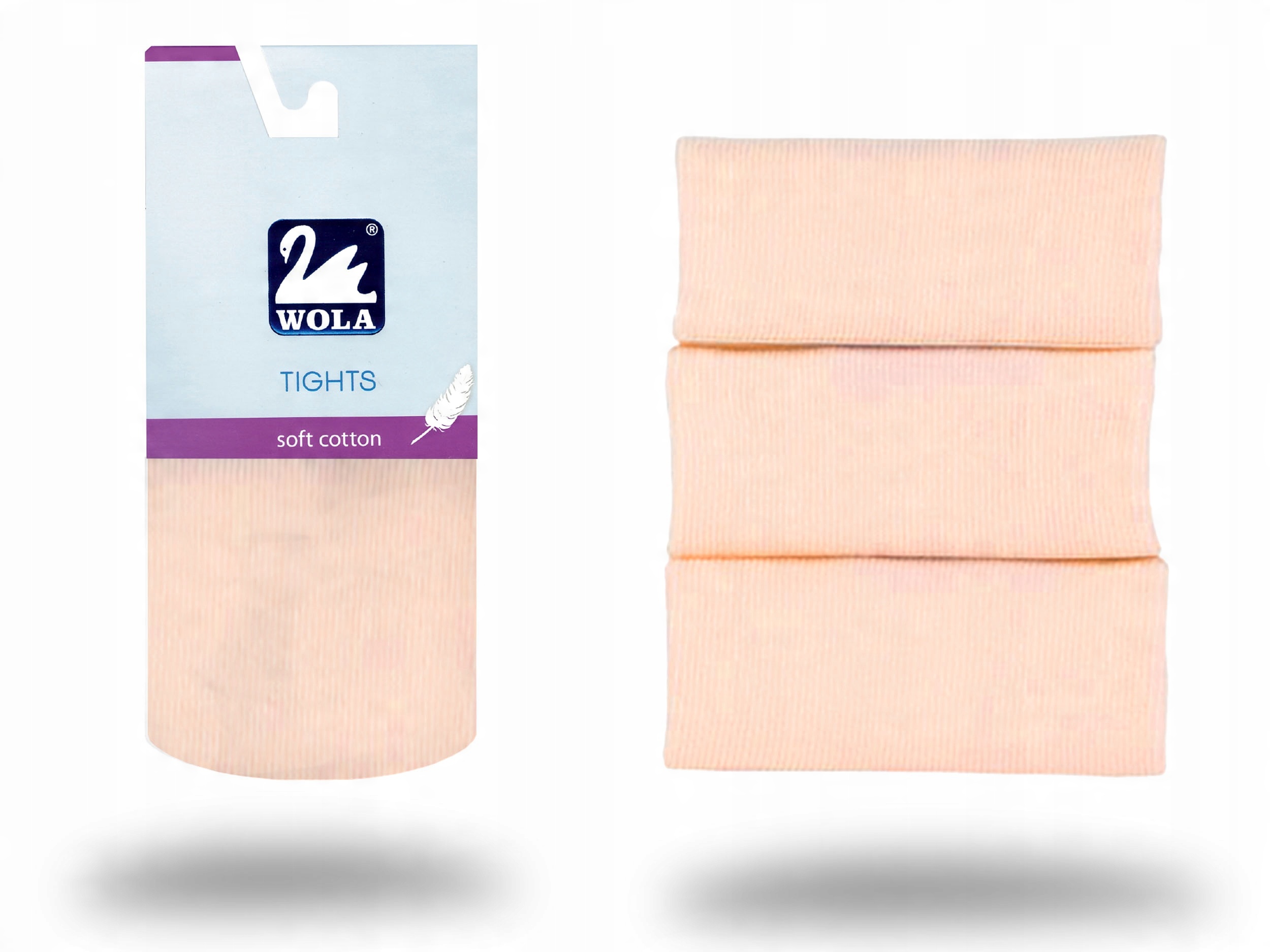 

Rajstopy Wola Soft Cotton, pink C05, 80-86
