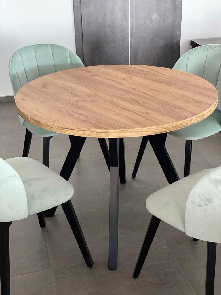 Stół okrągły Fi 90cm do kuchni salonu mieszkania Stan opakowania oryginalne