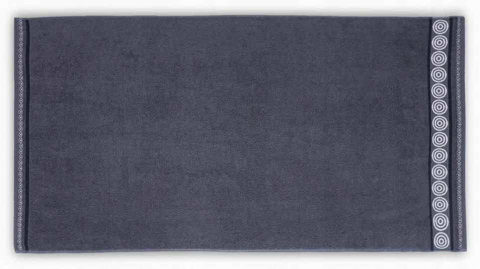 ZWOLTEX Ręcznik Rondo BAWEŁNA EGIPSKA 70x140 Motyw geometryczny