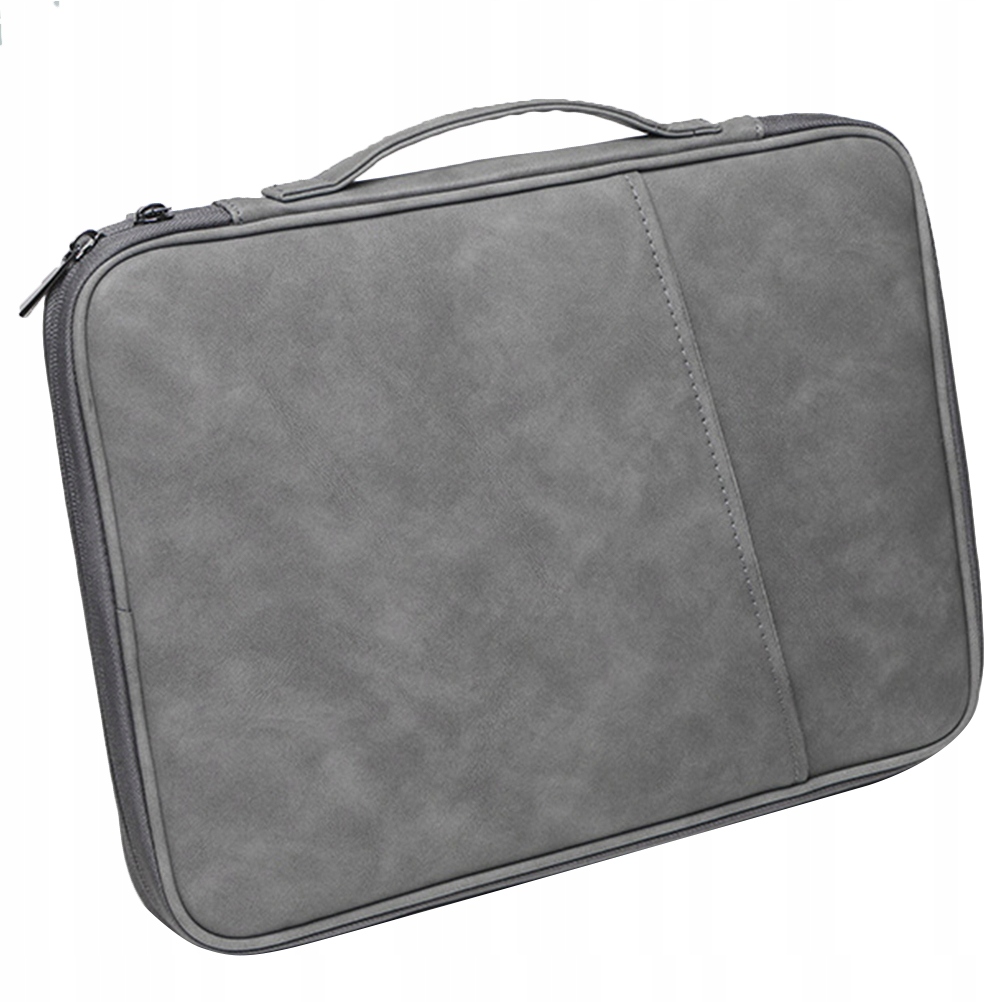 TRWAŁE ETUI NA LAPTOPA CIEMNOSZARE LEKKIE ETUI DLA KOBIET