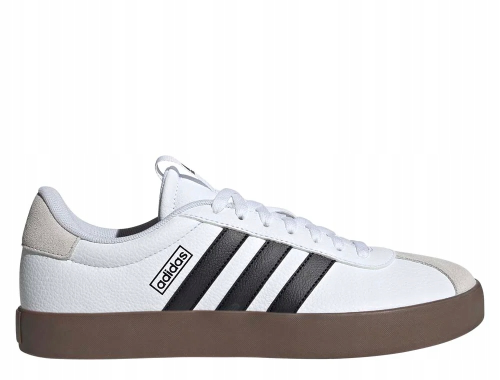 Pánské boty adidas VL Court 3.0 semišové tenisky bílé ID6285 velikost 41 1/3