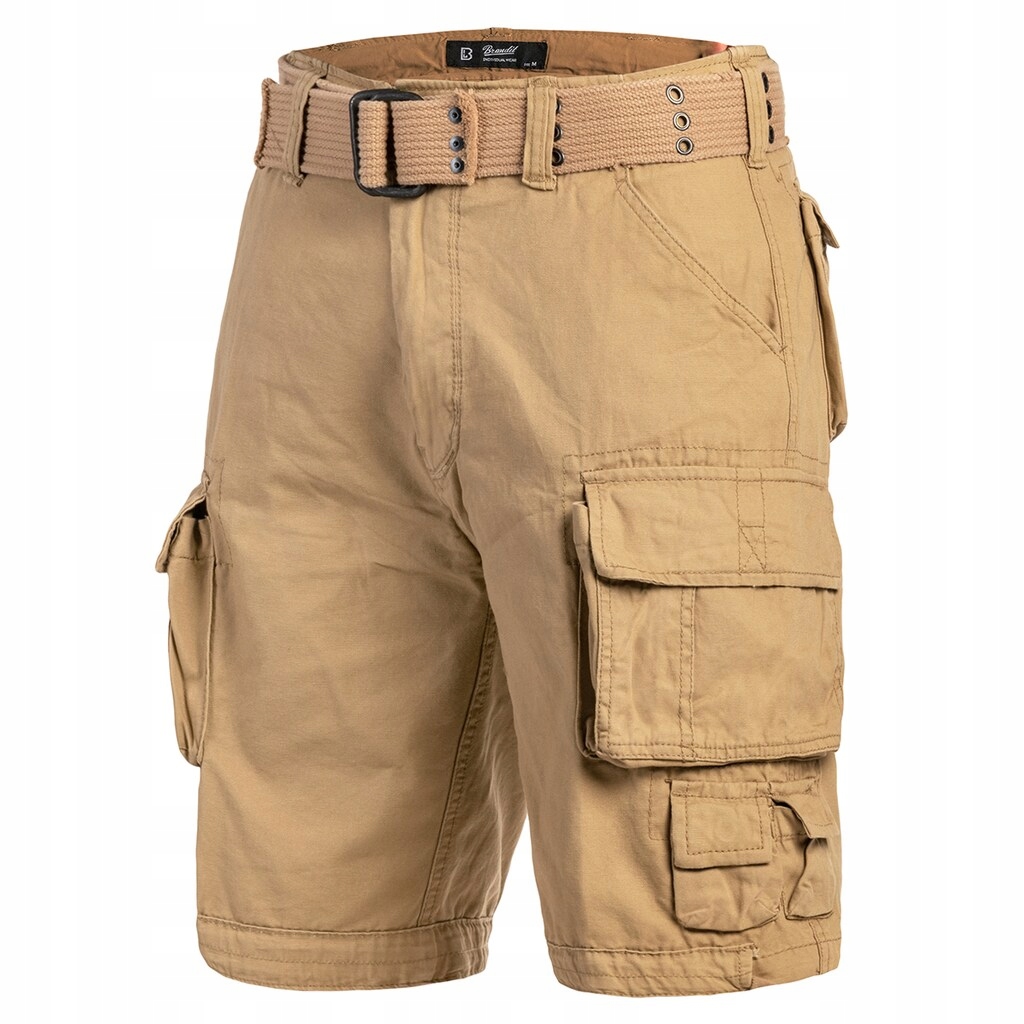 Krátké kraťasy pánské vojenské kapsáče Brandit Savage Béžové 3XL