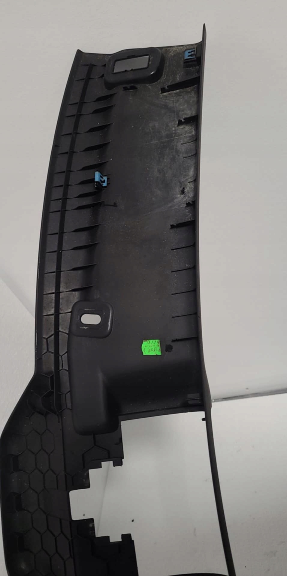 plastic cover frame PRZEDNIEJ windows Saab 9-3 II 93 CABRIO black pillars