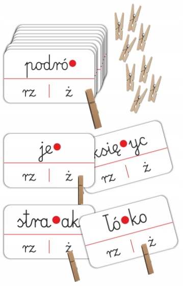 

Klamerkowe zadania "Ortograficzne Rz Ż"