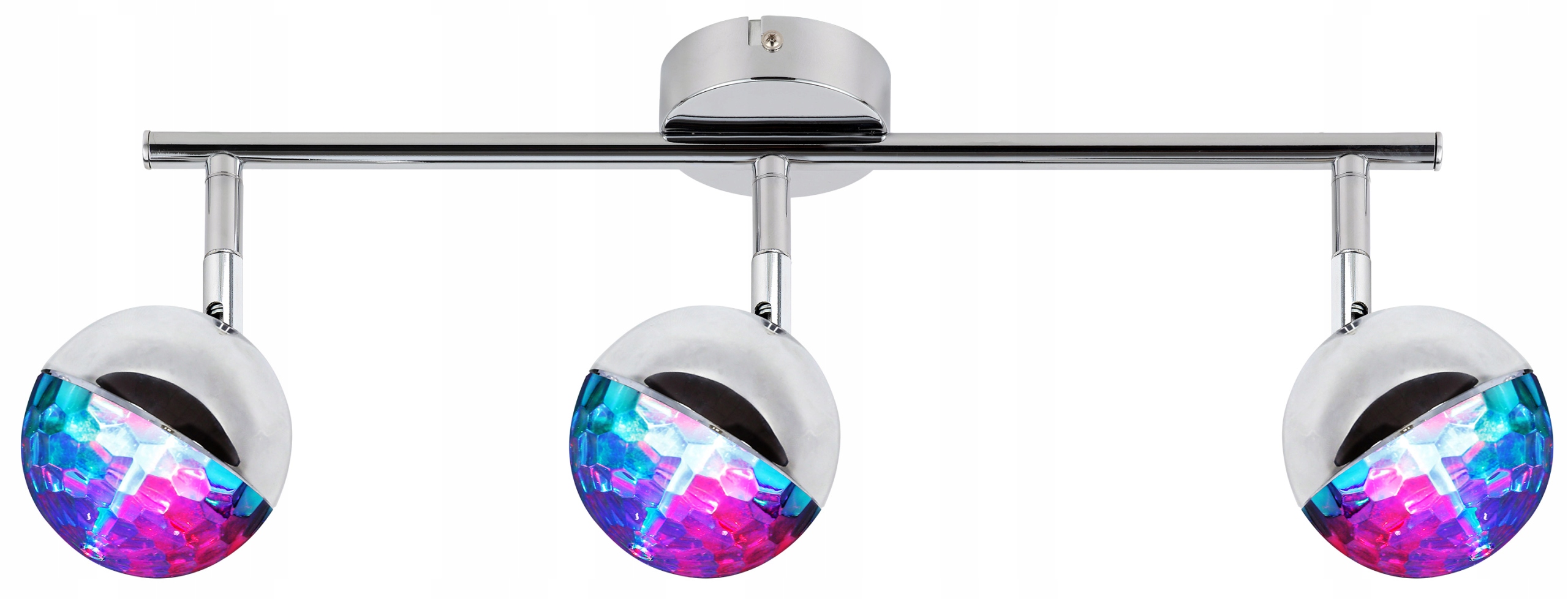 Stropní Svítidlo Lišta 3x3W Led Rgb Diskotéka