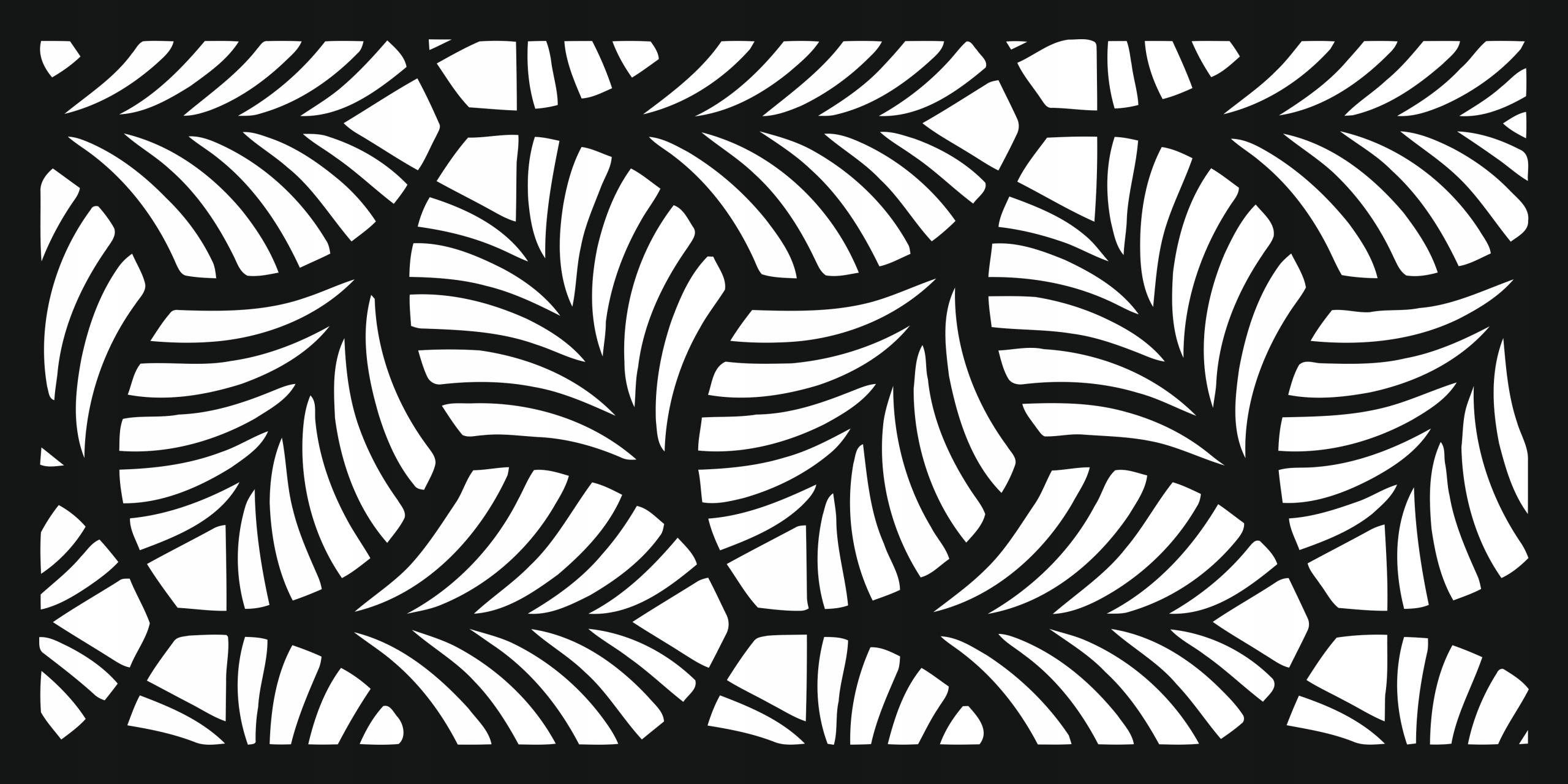 OBRAZ AŻUROWY DEKORACJA ŚCIENNA PANEL LIŚCIE W03 Producent inny