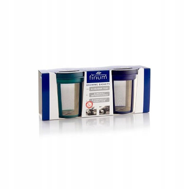 

Zaparzacze zestaw 2 sztuki Filtry FInum