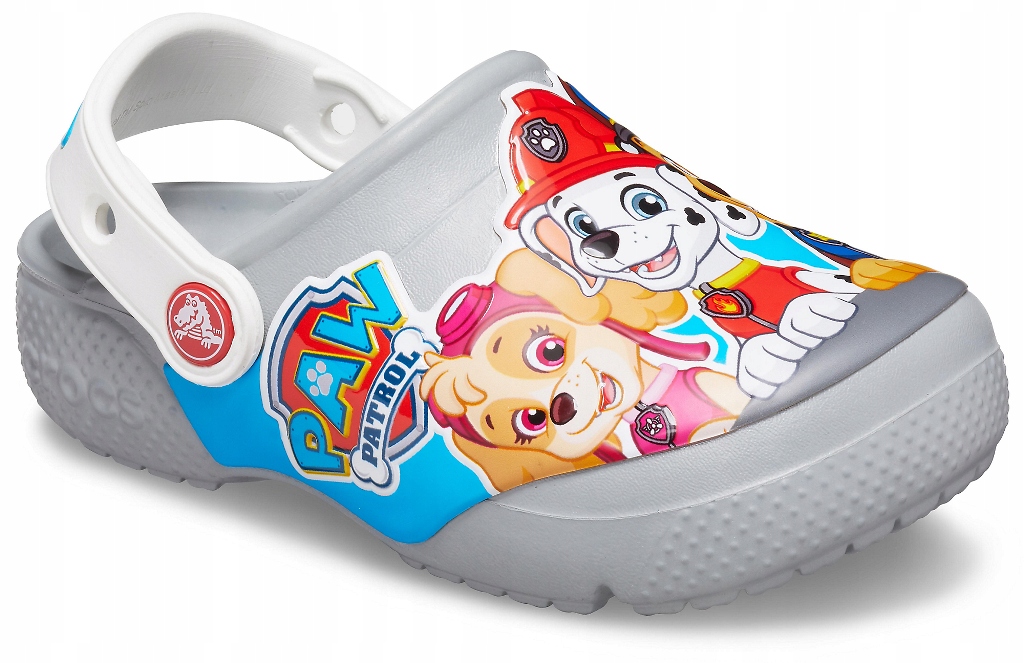 

Crocs Psi Patrol 206276 C11 28-29 szare klapki Paw