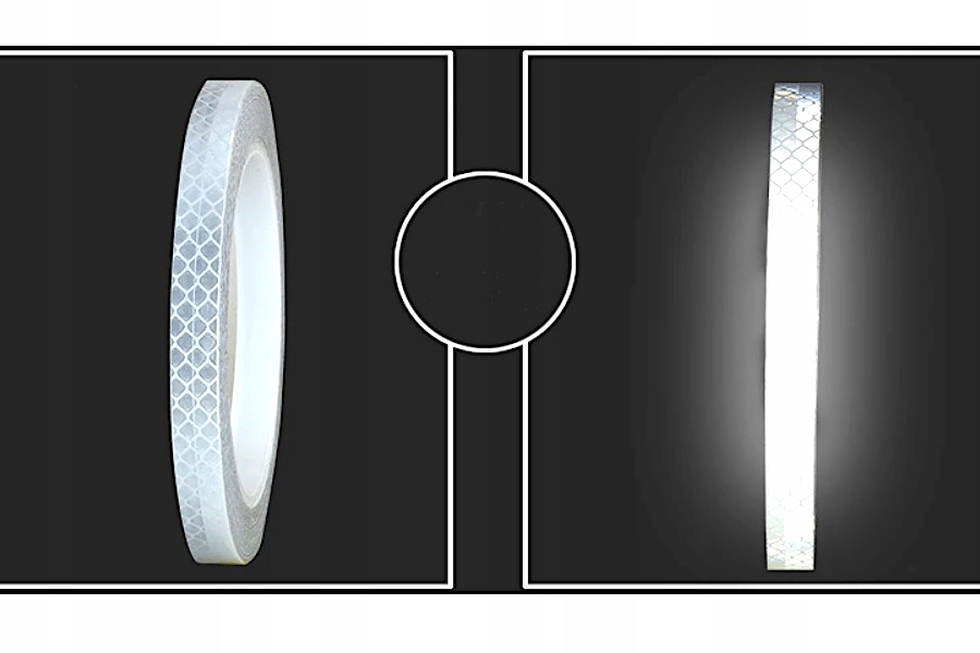 ZESTAW RURKI ODBLASKOWE TAŚMA ODBLASKI NA SZPRYCHY ROWER ROWEROWE SREBRNE Kod producenta TAŚMA ODBLASKOWA + RURKI 12x SREBRNE