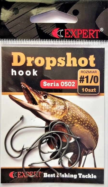 Haczyk Expert Drop Shot 0502 rozm. 1/0 10 szt.