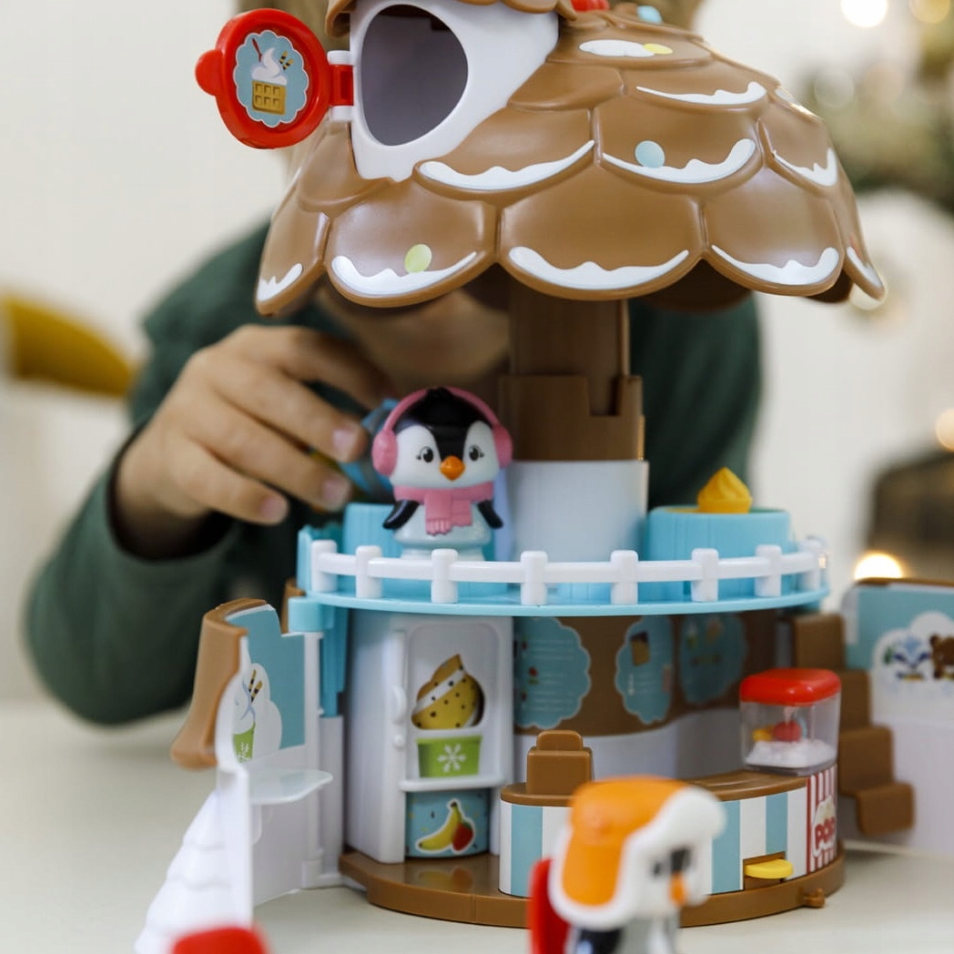 Lodziarnia Szyszka Domek Klorofil Materiał plastik