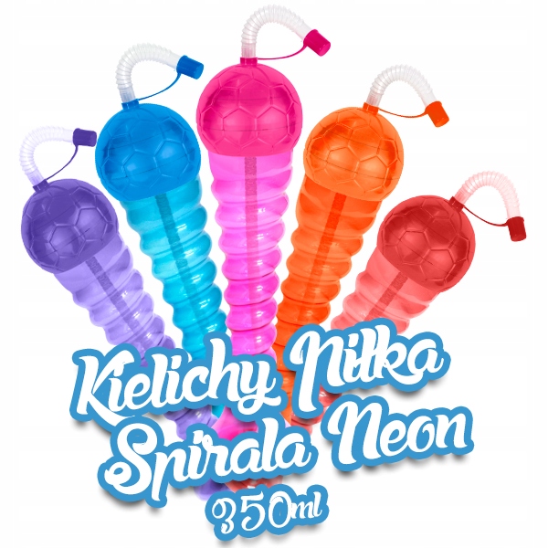 

Kielich Spirala Piłka Neon Granitor 63 szt/ 350 ml