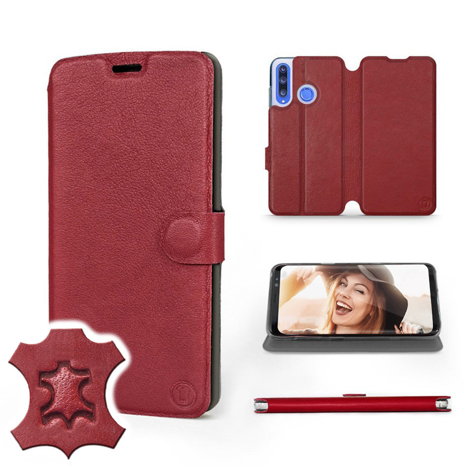 

Etui Mobiwear do Huawei Honor 20 Lite - Dark Red