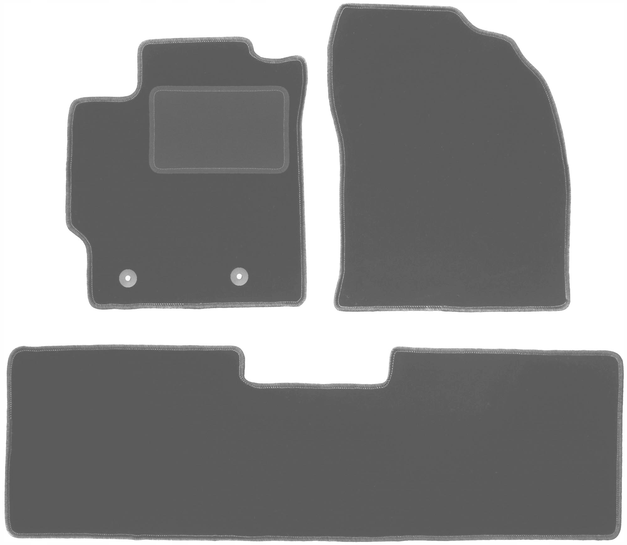 Grafitové autokoberce pro: Toyota Corolla E16 sedan, hatchback (201