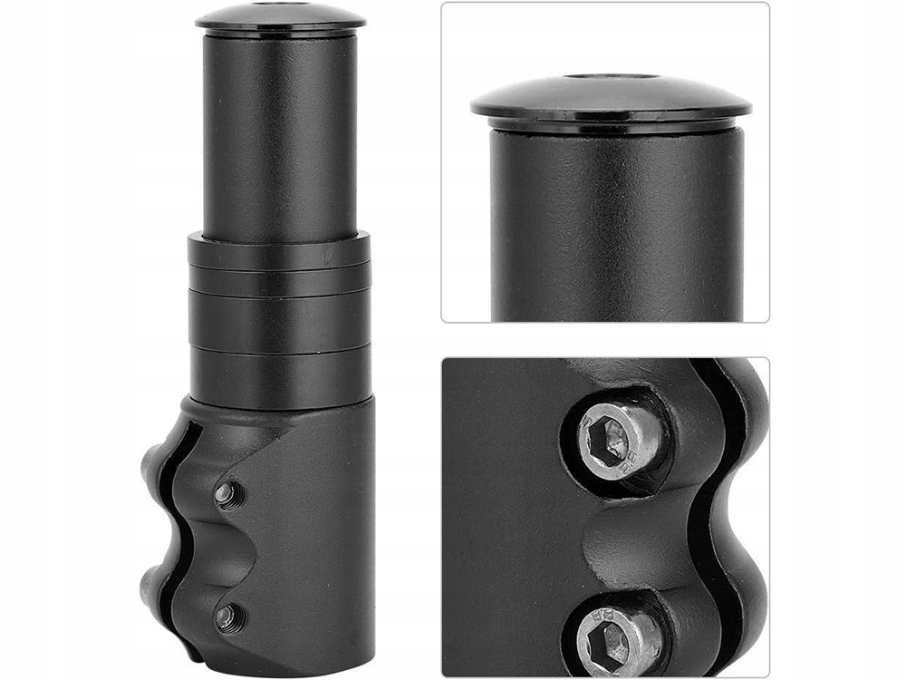 ADAPTER PRZEDŁUŻKA WSPORNIK MOSTEK KIEROWNICY REGULOWANY NA ROWER AHEAD Model 190318