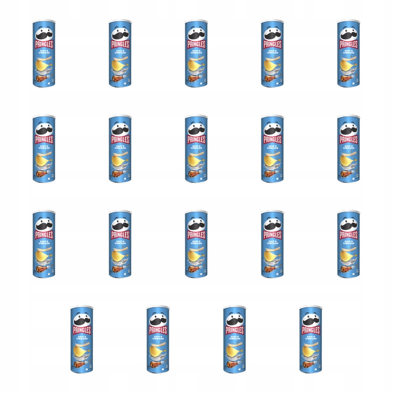 Pringles Salt & Vinegar 165g X19