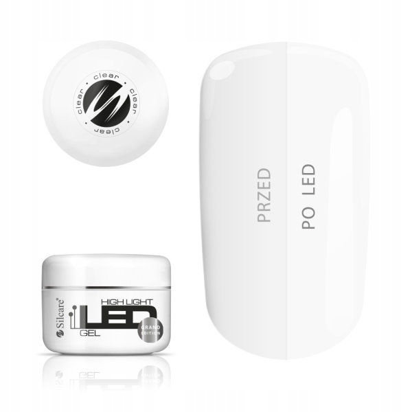 

slay Żel Uv Hgh Light Led Silcare 100g Clear bezba