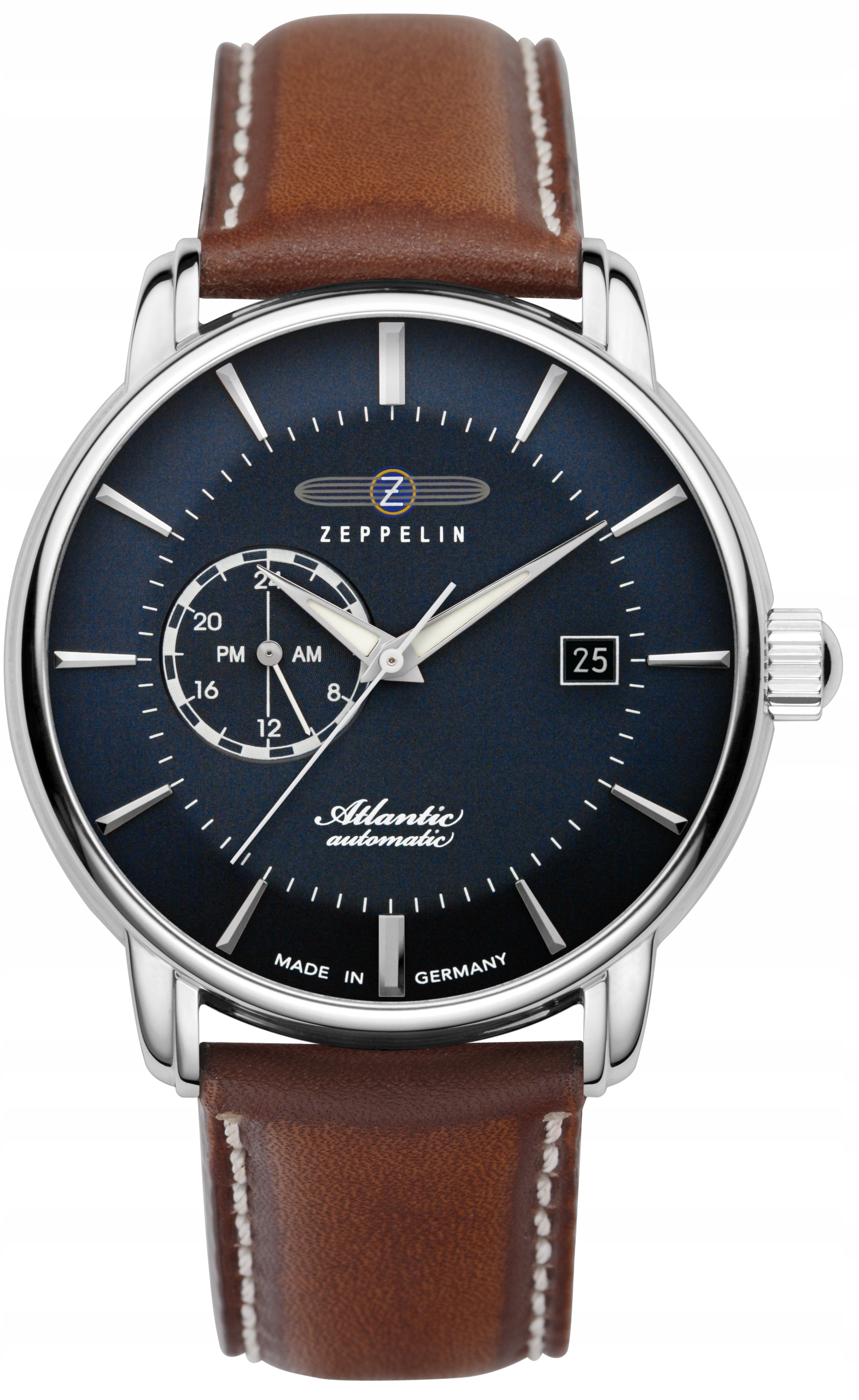 Nové Originální Pánské Hodinky Zeppelin Atlantic 8470-3 řemínek box automatické