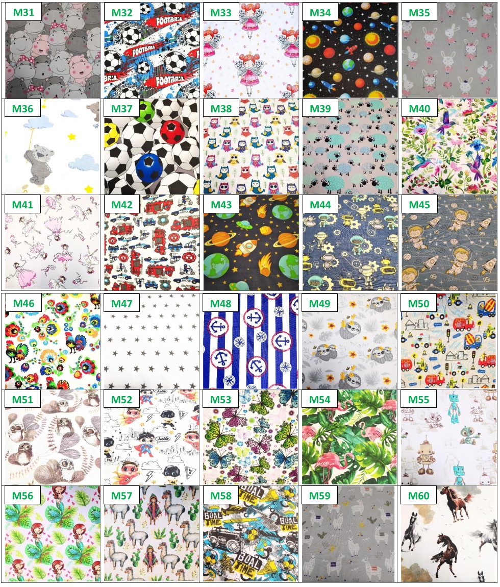 Poszewka na poduszkę 60x70 bawełna 100% Wzór dominujący Inny wzór