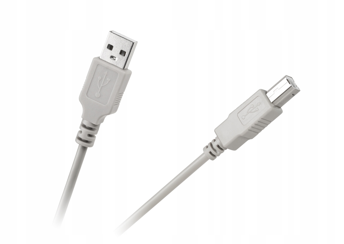 

Kabel do drukarki Usb 2.0 A-b M/M biały 1,8 Metra