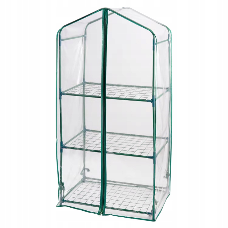 MINI SZKLARNIA OGRODOWA BALKONOWA TUNEL FOLIOWY NA BALKON FOLIA 59x39x126cm Kod producenta 3204454