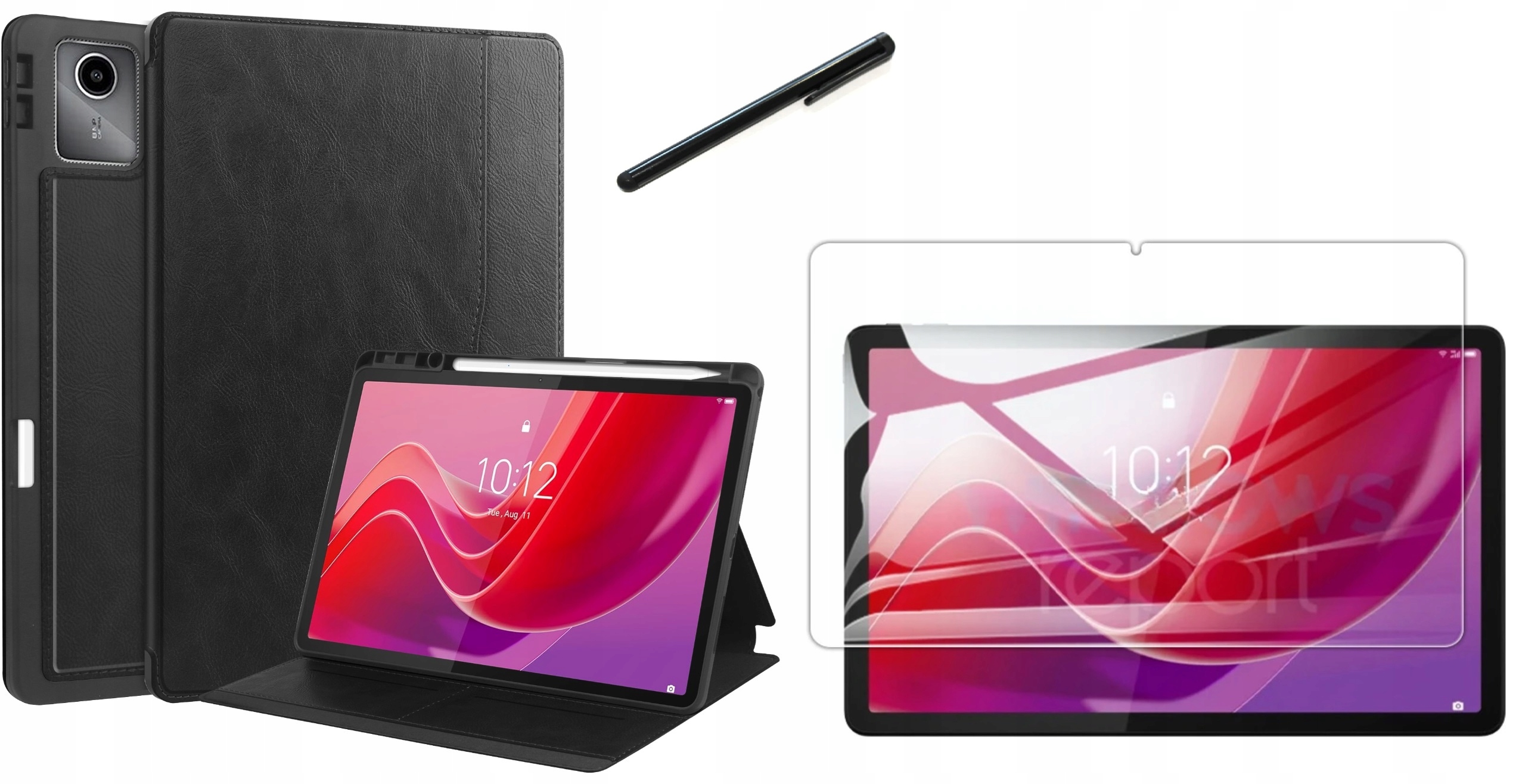 Etui Card Pencil Szkło Hartowane Do Lenovo Tab M11 K11 K11E 10.95" 11"